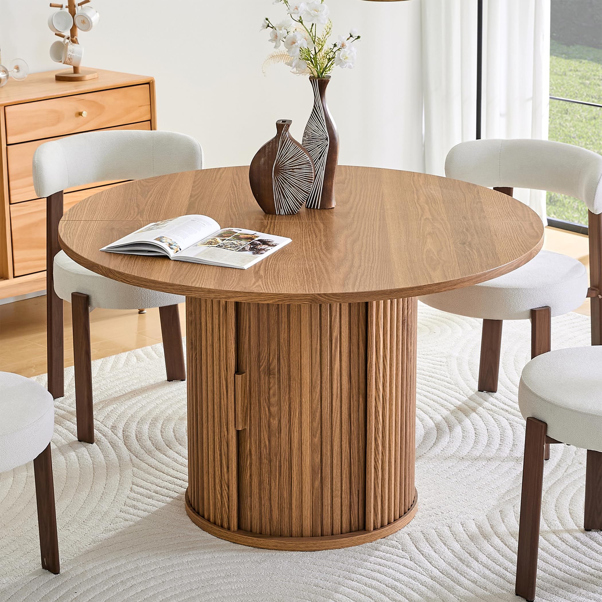 Runder Esszimmertisch Ø120 cm für 4–6 Personen
