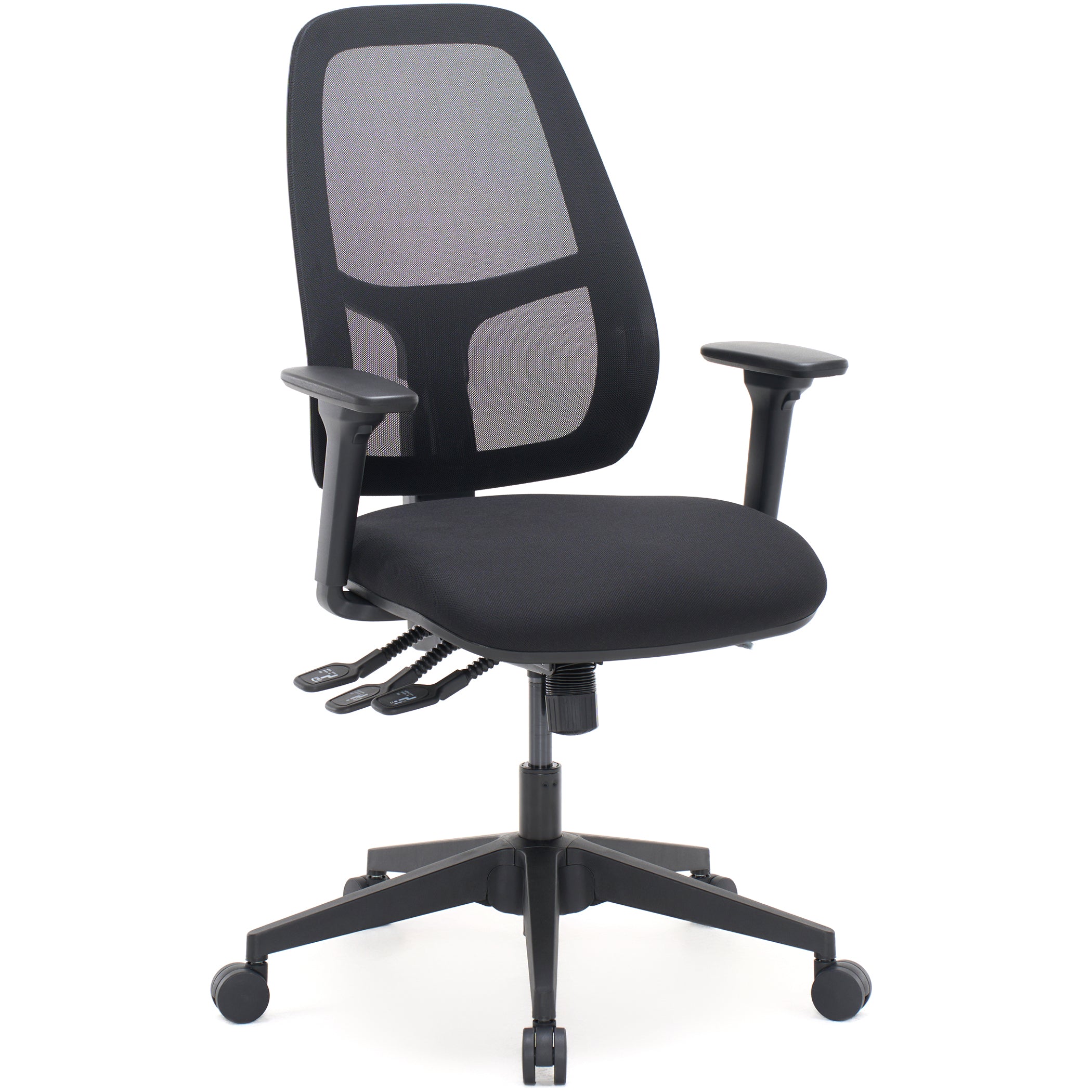 Ergonomischer Bürostuhl mit verstellbare Sitztiefe
