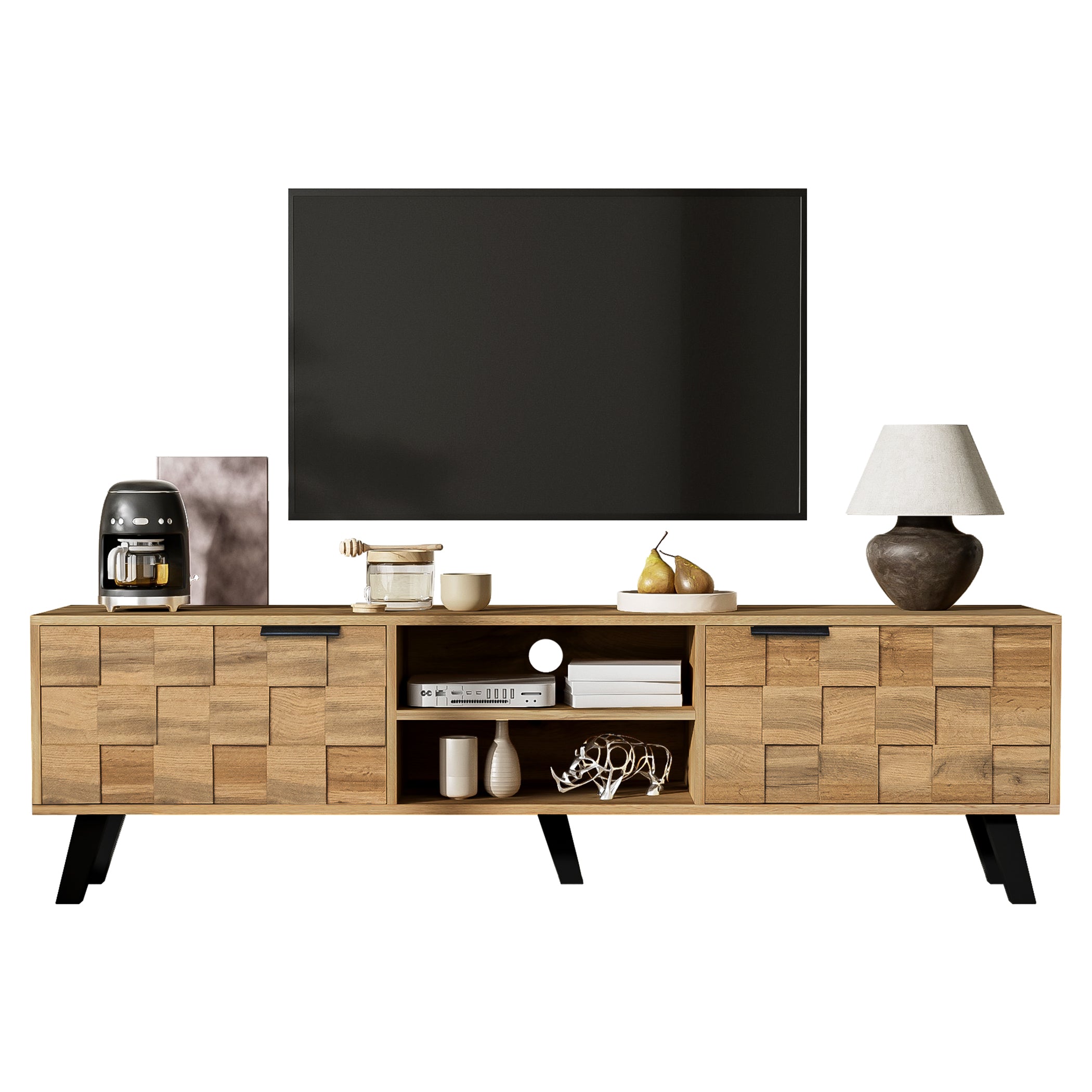 Stivoller TV-Lowboard mit Reicher Stauraum