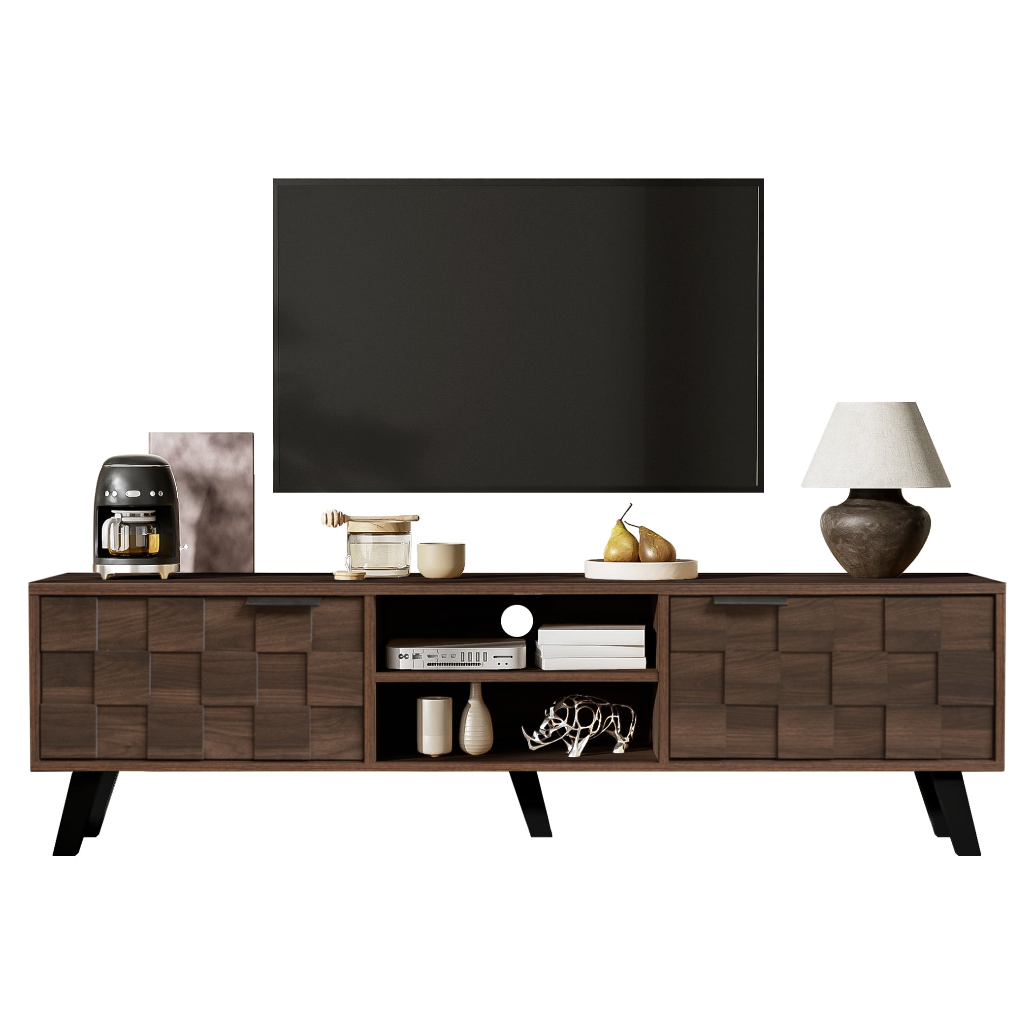 Stivoller TV-Lowboard mit Reicher Stauraum