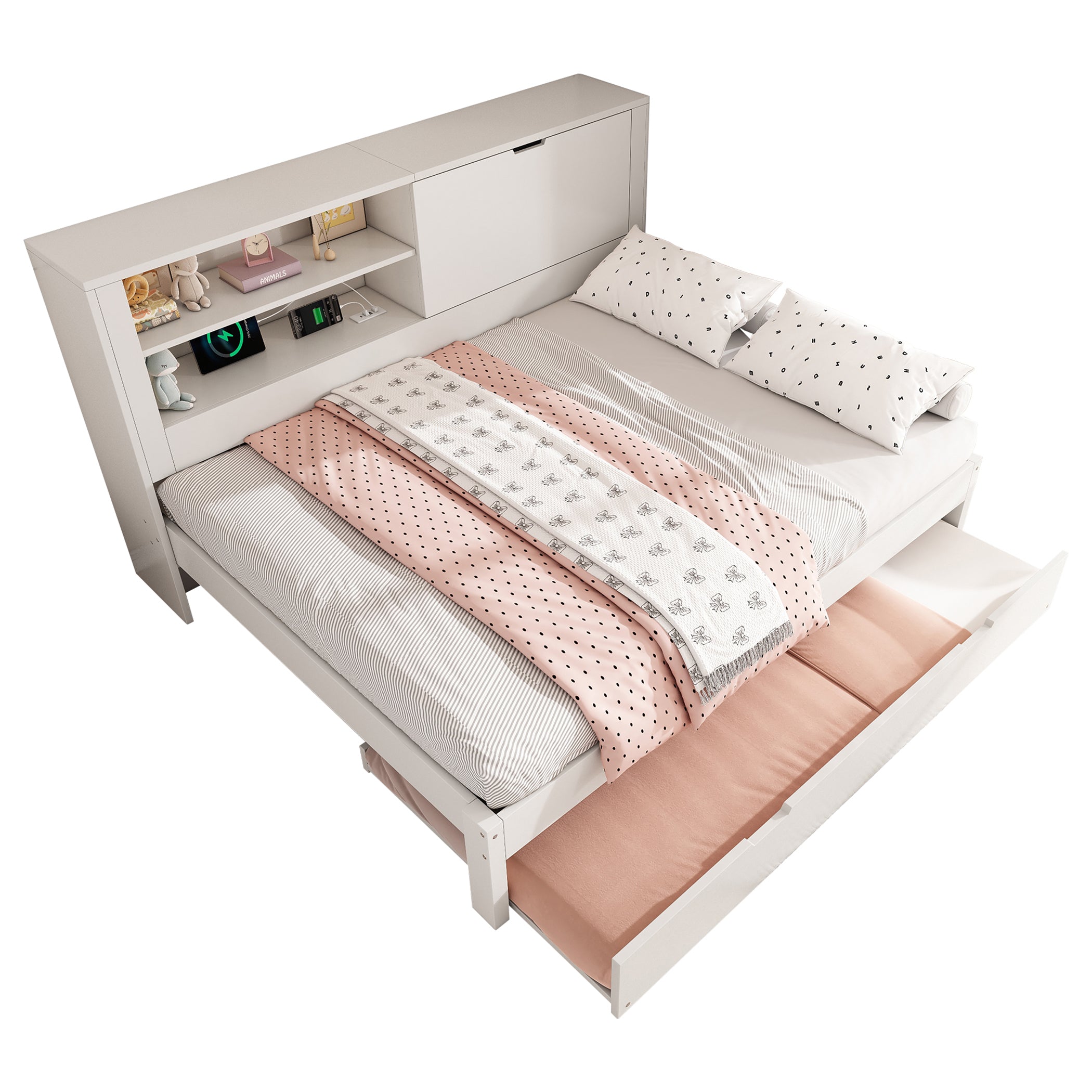 Daybett Holzbett mit Ausziehbett