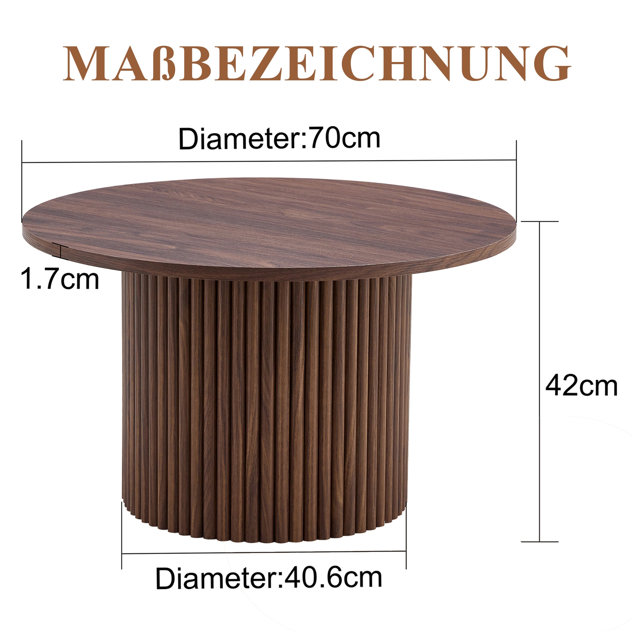 Retro Couchtisch mit Stauraum