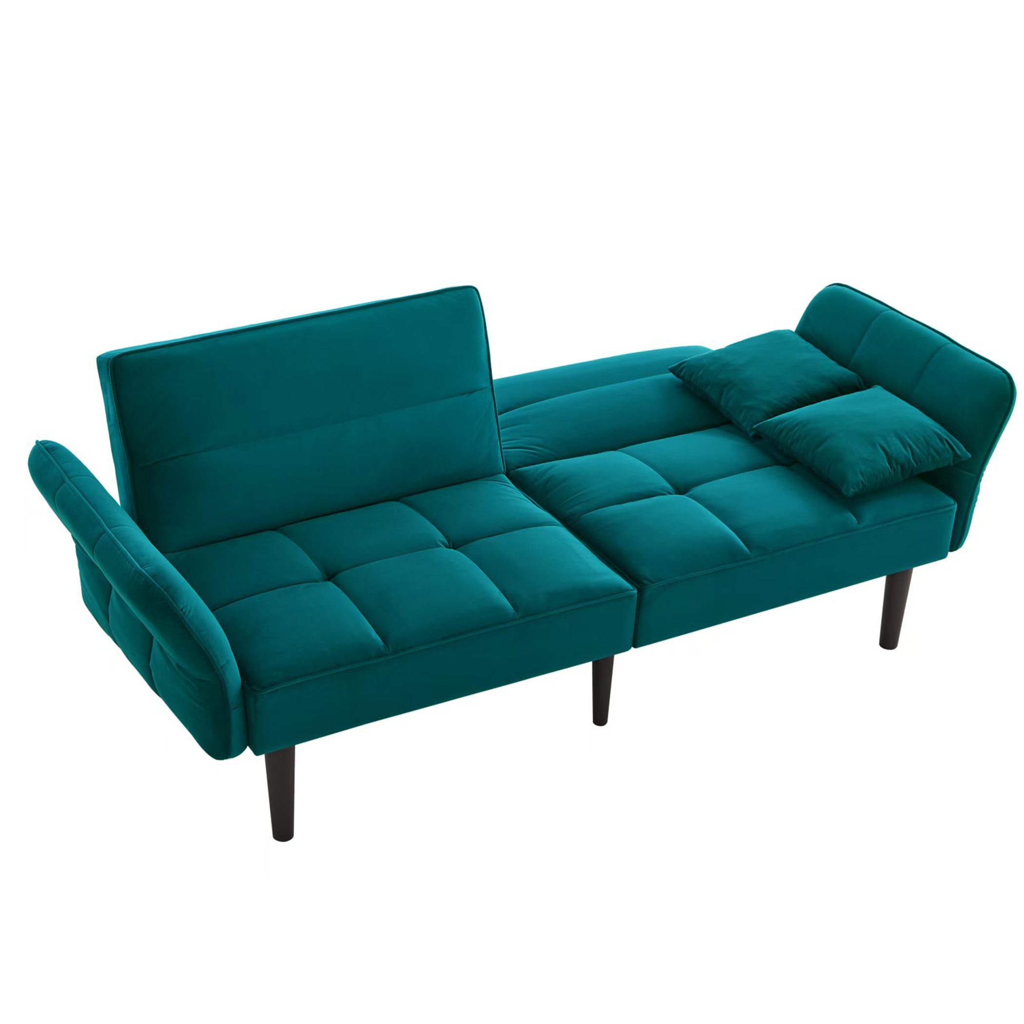 2-in-1 Verstellbares Schlafsofa mit 3 Liegepositionen