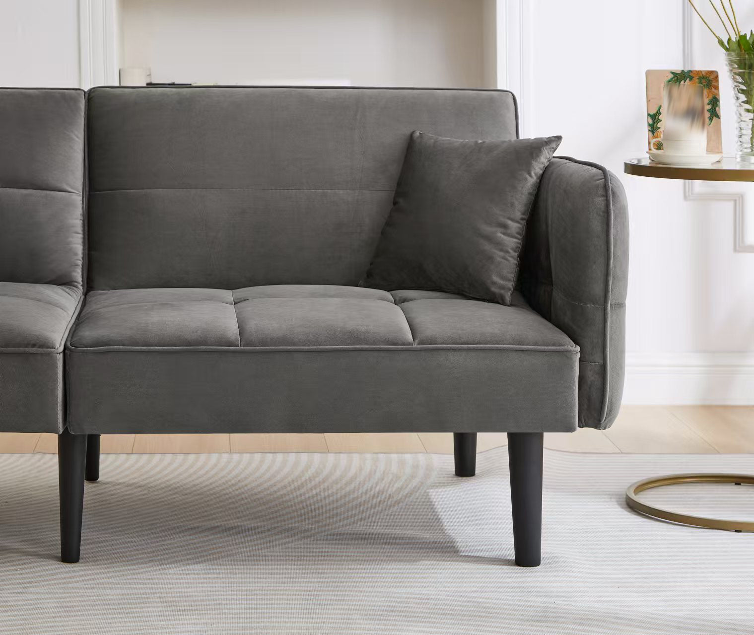 2-in-1 Verstellbares Schlafsofa mit 3 Liegepositionen