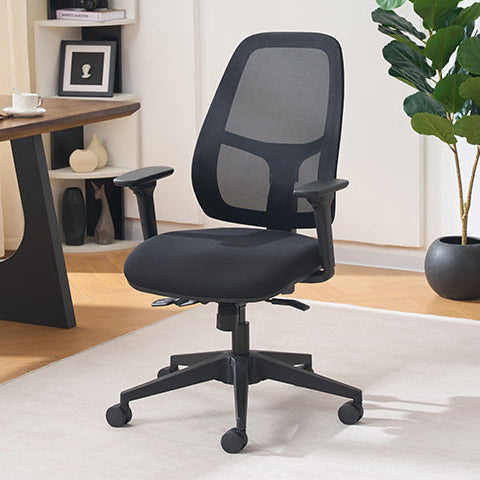 Ergonomischer Bürostuhl mit verstellbare Sitztiefe