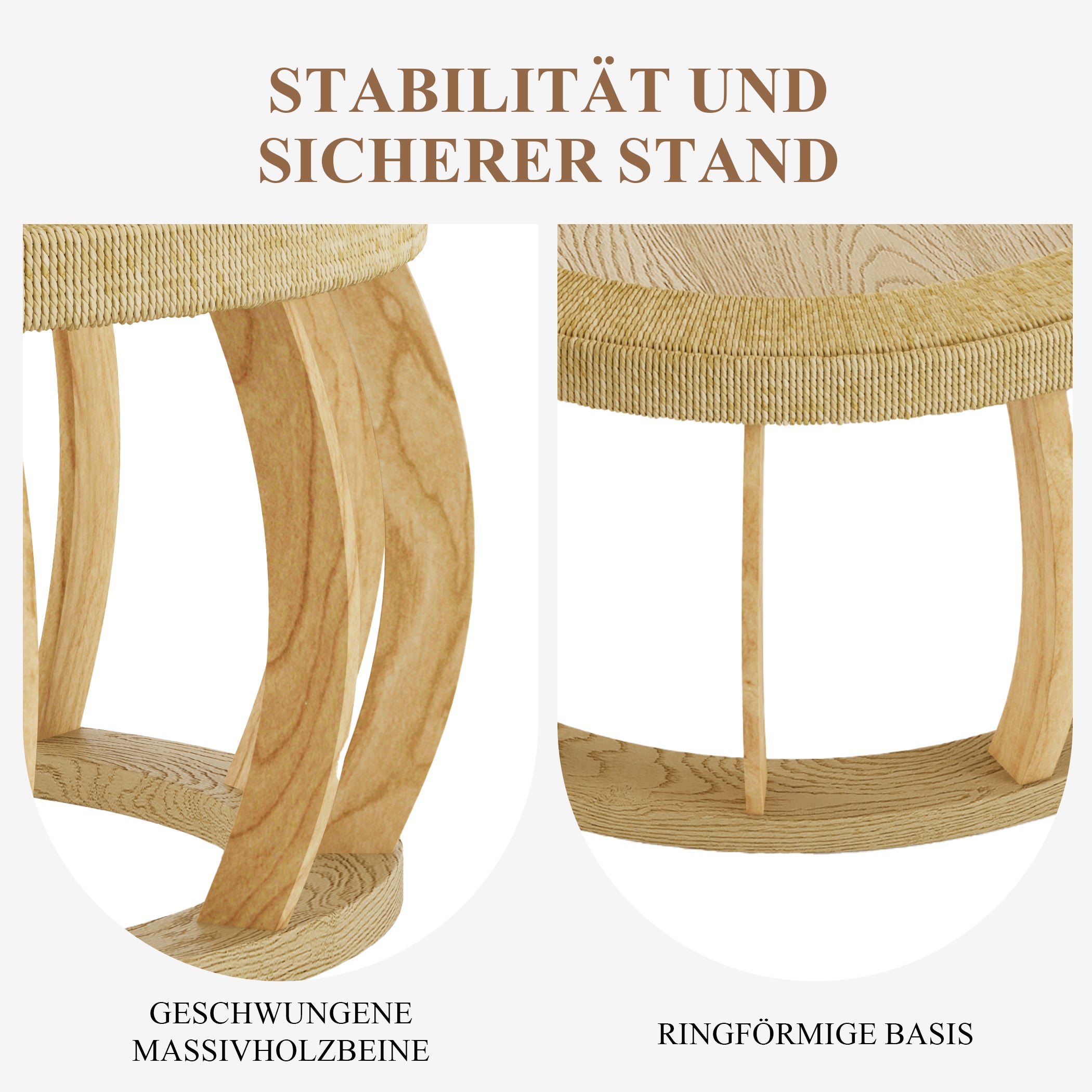 Runder Couchtisch mit Stauraum