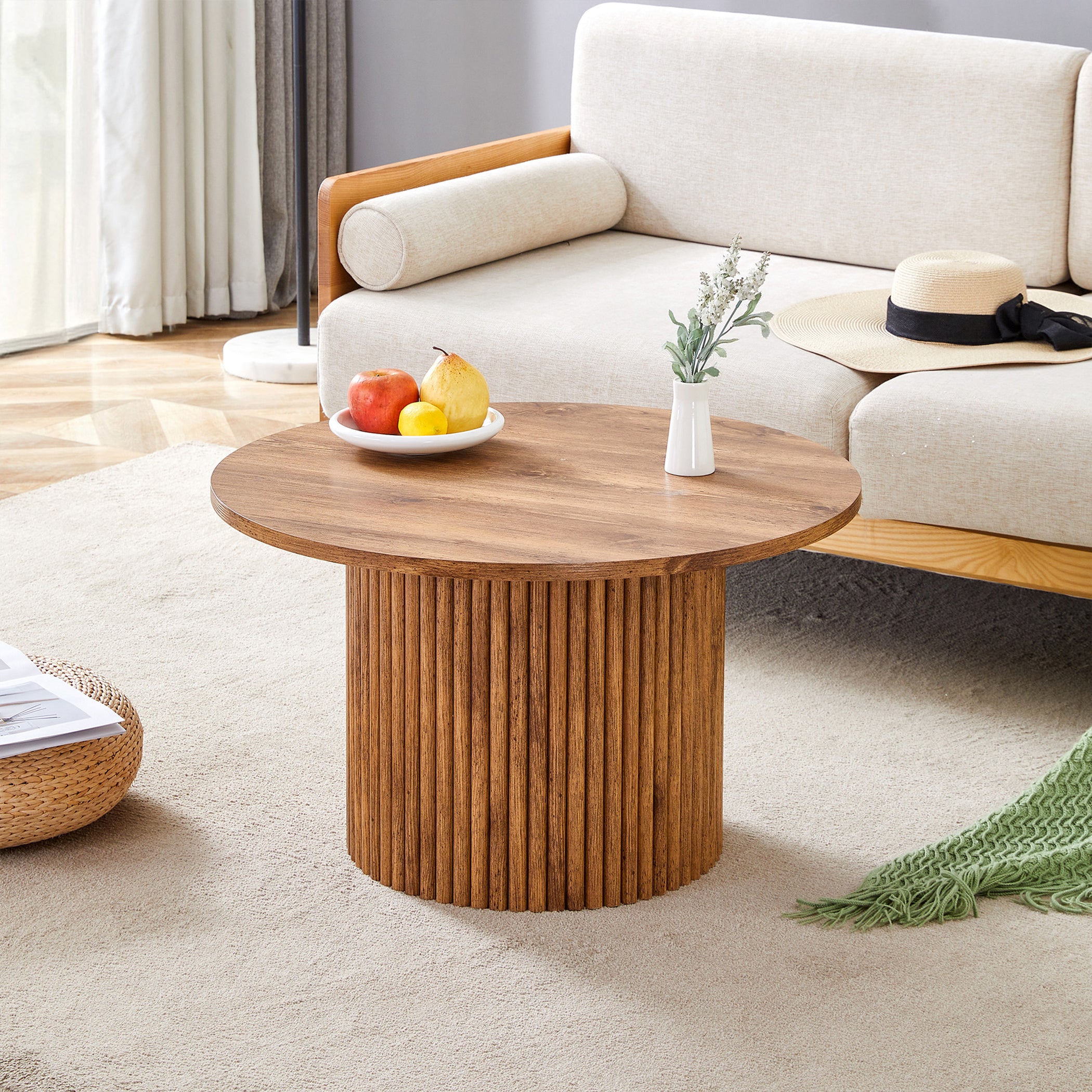 Retro Couchtisch mit Stauraum